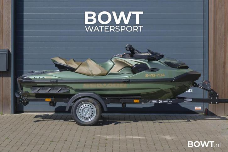 Sea-Doo GTX Limited 300 | 2022 | 49 uren | Incl. trailer, Sports nautiques & Bateaux, Jet Skis & Scooters de mer, Utilisé, 200 ch ou plus