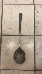 Zilveren opscheplepel, Antiek en Kunst, Antiek | Bestek, Ophalen of Verzenden