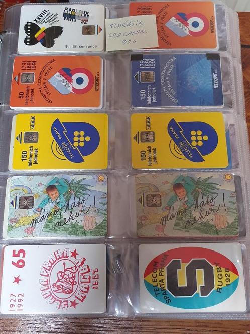 Tsjechië +/- 620 telefoonkaarten, Verzamelen, Telefoonkaarten, Ophalen