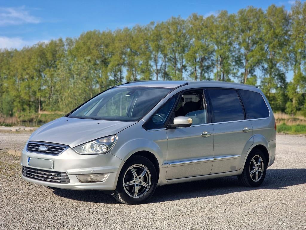 Te koop: Ford Galaxy 2.2 TDCi – 7 zitplaatsen – 200PK EU5, Voorwielaandrijving, Euro 5, Zwart, 7 zetels