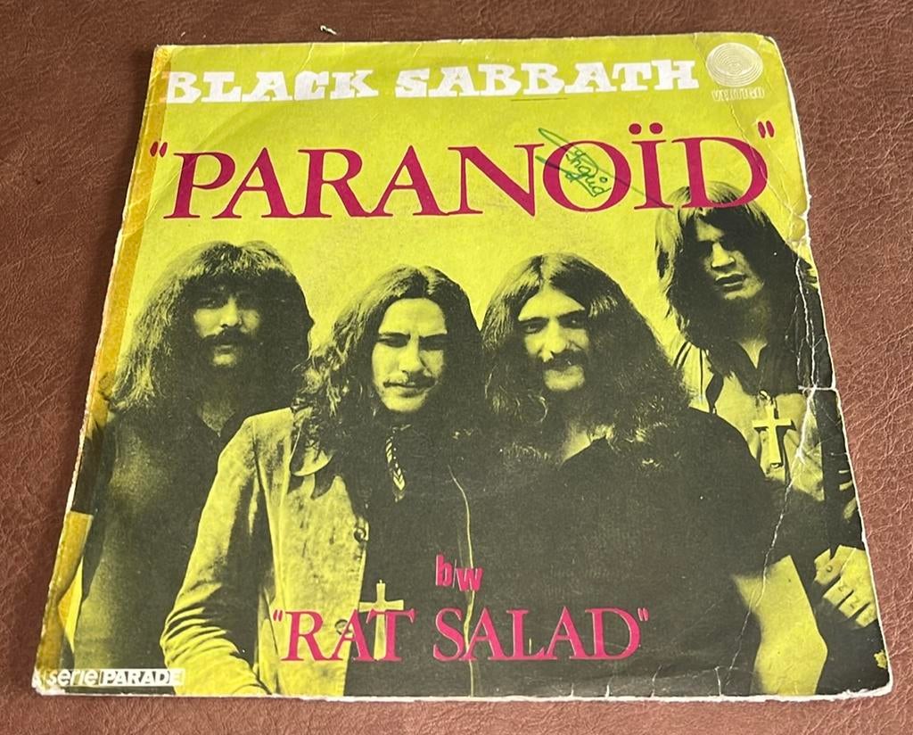Black Sabbath - Paranoid - 7” vinyl single - FR, Enlèvement ou Envoi, Utilisé