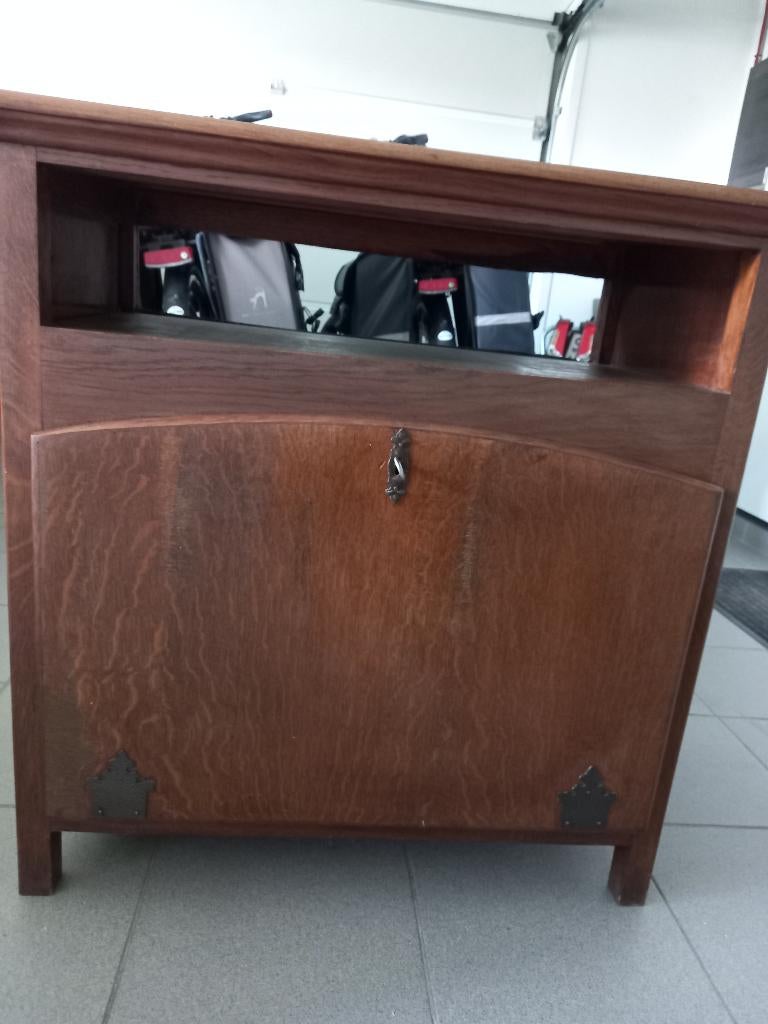 TV-kast, Ophalen, Gebruikt, Eikenhout