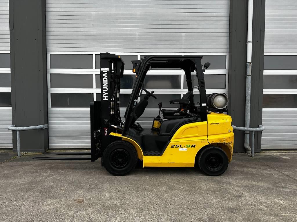 Hyundai 25L-9A 2,5ton 2500KG LPG Heftruck vorkheftruck for, 2000 à 3000 kg, LPG, Chariot élévateur, Hyundai