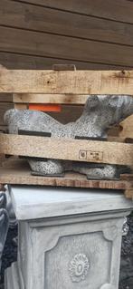 klein hondje in terrazzo, Tuin en Terras, Ophalen, Nieuw, Steen, Dierenbeeld