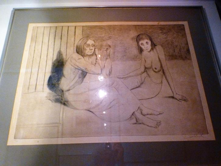 Roland Devolder - grande gravure -signé+nr - cadre Schleiper, Antiquités & Art, Art | Eaux-fortes & Gravures, Eau-forte, Vie quotidienne