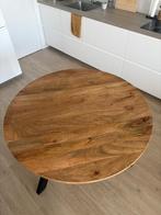 Ronde tafel hout (diameter 1m20), Antiek en Kunst, Antiek | Meubels | Tafels, Ophalen