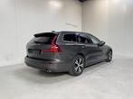 Volvo V60 2.0 Diesel Automaat - GPS - Airco - Topstaat!, 0 kg, Argent ou Gris, Achat, 0 kg