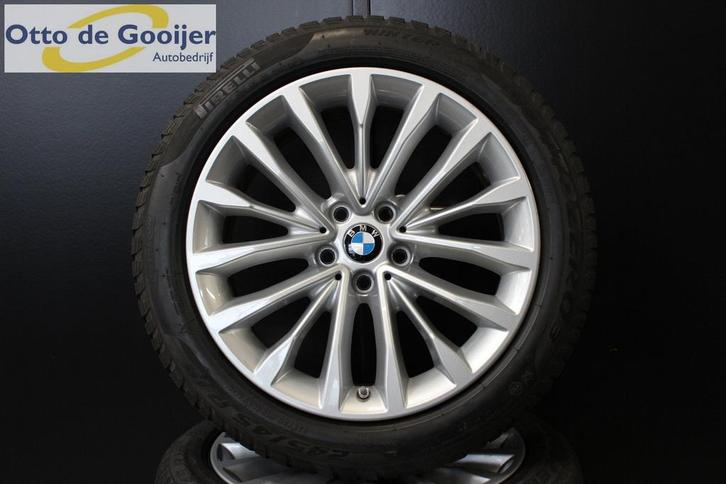 Originele BMW 5 Serie Styling 632 Velgen 18 Inch Winterbande, Autos : Pièces & Accessoires, Pneus & Jantes, Pneus et Jantes, Pneus hiver