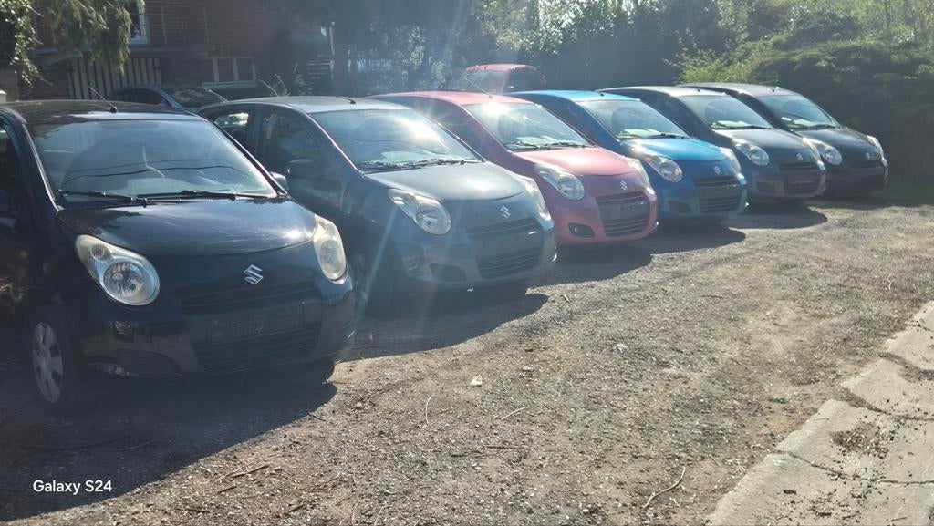 Vend 3 Suzuki alto, Auto's, Suzuki, Particulier, Alto, ABS, Radio, Benzine, Zwart, Zwart