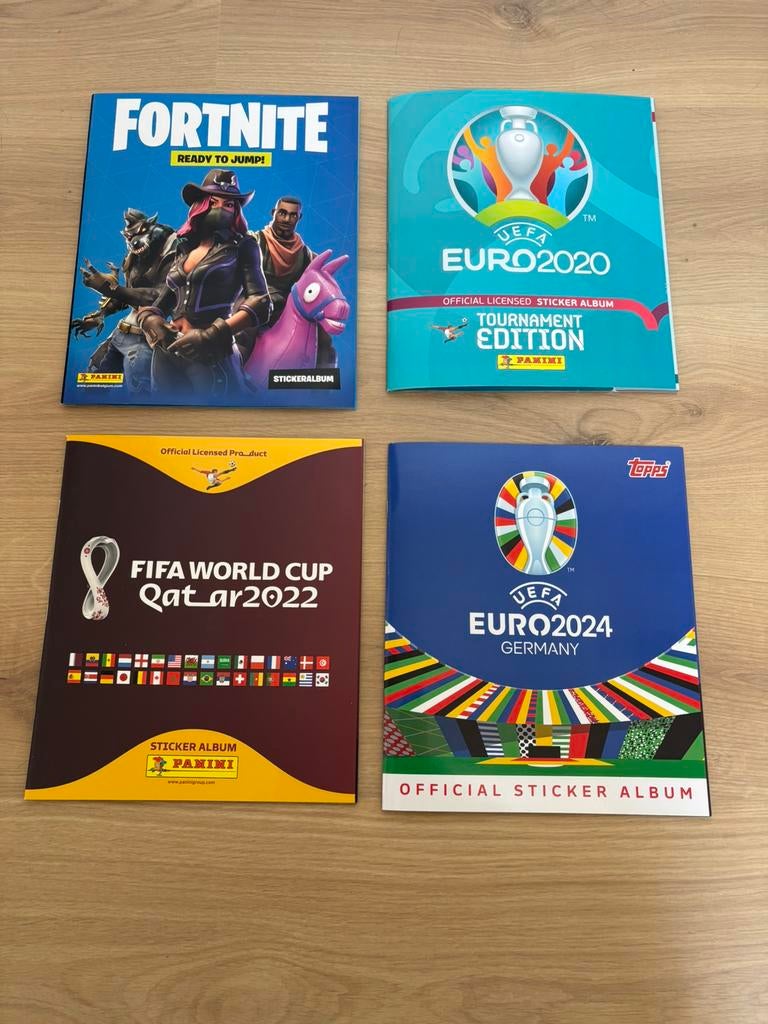 Lege Panini boeken, Ophalen, Nieuw, Meerdere stickers