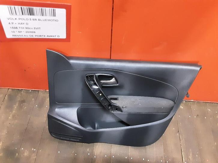 PORTIERBEKLEDING RECHTS VOOR Polo V (6R) (6R4867012), Auto-onderdelen, Interieur en Bekleding, Volkswagen, Gebruikt