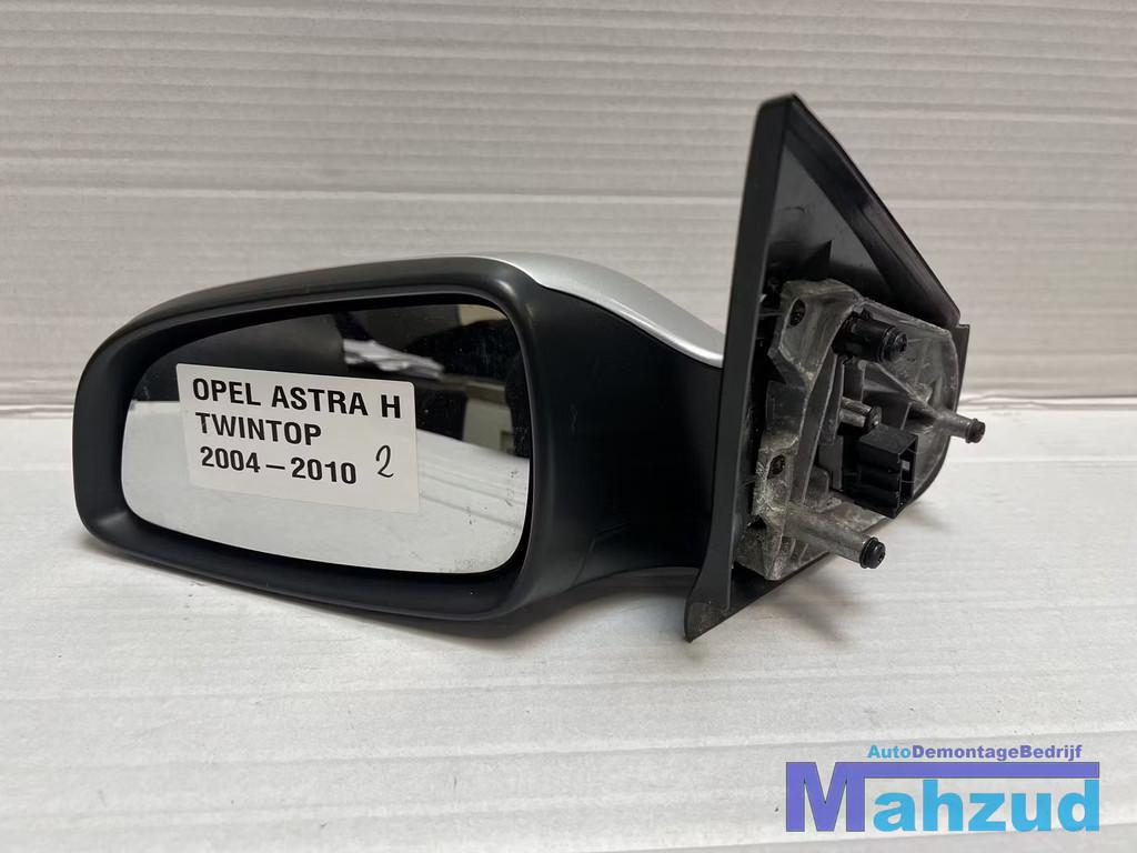 OPEL ASTRA H Twintop zilver Links spiegel 2004-2010, Gebruikt, Opel Automobile GmbH, Kontakt@opel-infoservice.de, Opel