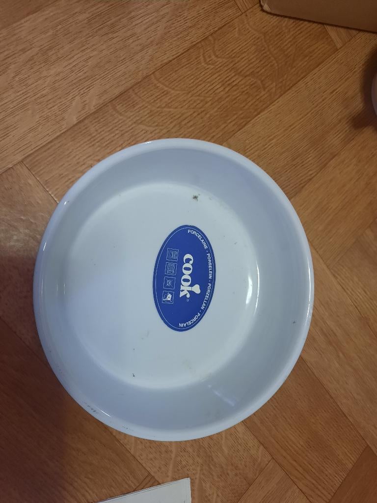 ovenschotel dia 18 cm in porselein van Cook, Ophalen of Verzenden, Nieuw