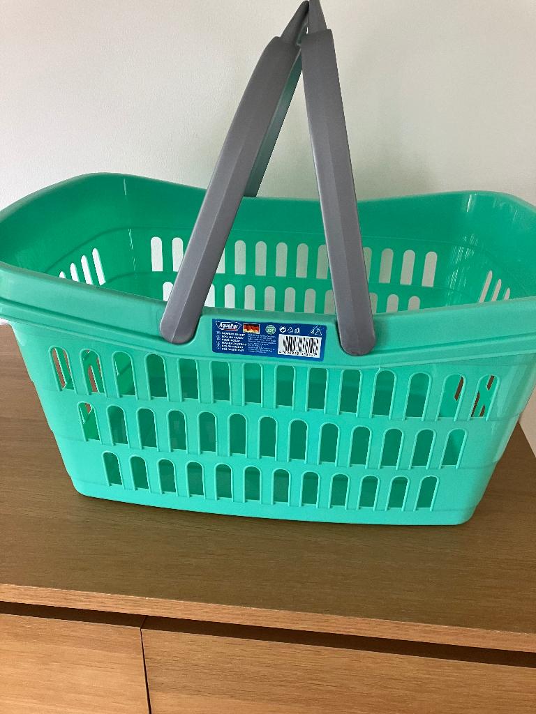 Panier à linge 35l, Enlèvement, Comme neuf, Vert, Autres types