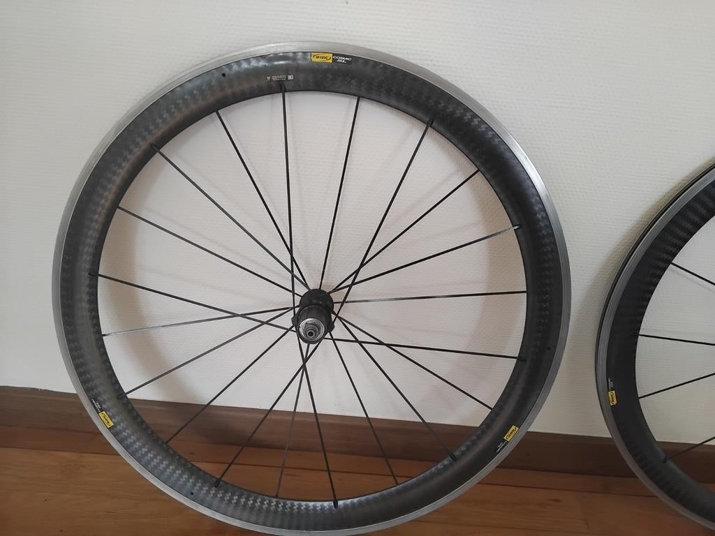 racefiets wielen, Enlèvement, Carbone