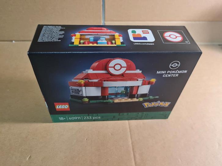 Lego 40911 Mini Pokémon Center, Kinderen en Baby's, Speelgoed | Duplo en Lego, Zo goed als nieuw, Lego, Complete set, Ophalen of Verzenden