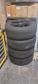 Set allu velen zwart met winterbanden, Auto-onderdelen, Banden en Velgen, Ophalen, Gebruikt, 17 inch, Winterbanden