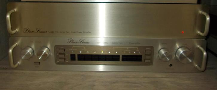 PHASE LINEAR - 300 Poweramp/3000 Preamplifier - series Two, TV, Hi-fi & Vidéo, Amplificateurs & Ampli-syntoniseurs, Utilisé, Stéréo