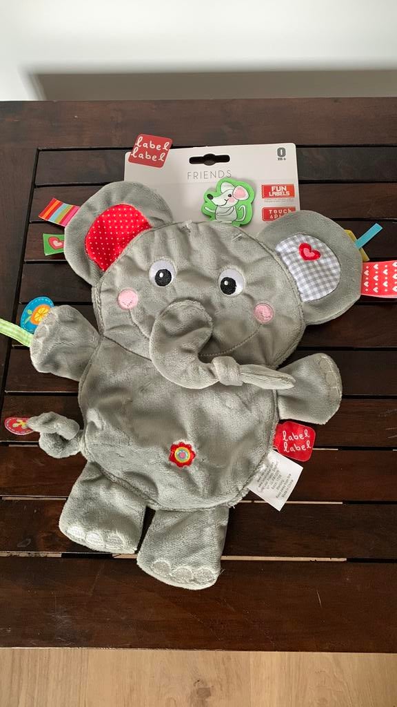 Knuffeldoekje Label Label ‘Friends’ - NIEUW, Enfants & Bébés, Jouets | Peluches, Enlèvement, Comme neuf, Doudou