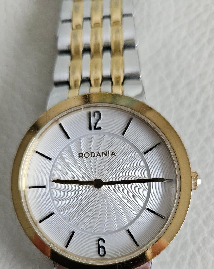 RODANIA HERENPOLSUURWERK, Ophalen, Zo goed als nieuw, Polshorloge, Overige merken