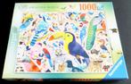 Puzzel - Ravensburger 1000 - Amazing Birds, Envoi, 500 à 1500 pièces, Comme neuf, Puzzle