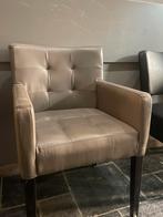 Zetel twee  stuks  samen 20 euro, Ophalen, Zo goed als nieuw, Leer