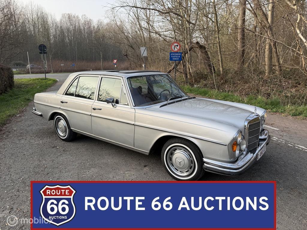 Mercedes-Benz 280 SE 3.5 | 1971 | Route 66 Auctions, Autos, Achat, Entreprise, Boîte manuelle, Autre carrosserie