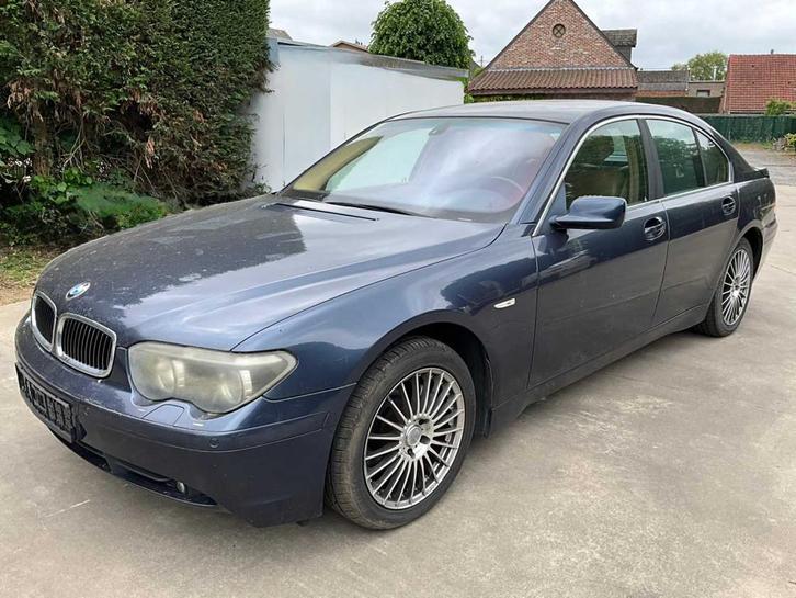 2002 BMW 745I - airco, Auto's, BMW, Bedrijf, Overige modellen, Overige brandstoffen, Euro 4, Overige carrosserie, Automaat, Gebruikt