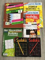 Pakket van 7 sudoku boeken. Nieuw en onbeschreven., Hobby en Vrije tijd, Denksport en Puzzels, Ophalen, Nieuw, Puzzelboek