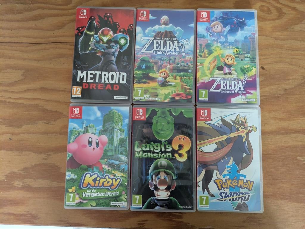 Nintendo switch spellen, Games en Spelcomputers, 1 speler, Zo goed als nieuw, Vanaf 7 jaar, Ophalen