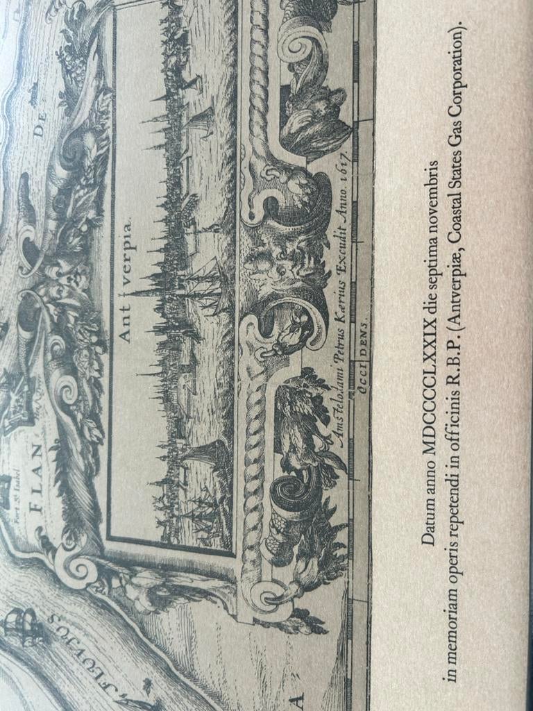 Oude kaart antwerpen, Enlèvement