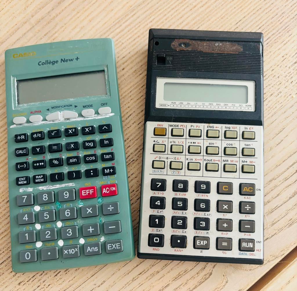 2 calculette Casio, Ophalen of Verzenden, Zo goed als nieuw