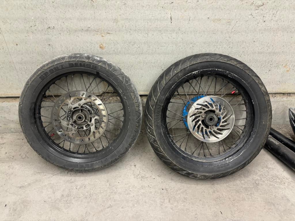 Roue avant et arrière pour yamaha dt, Motos, Enlèvement