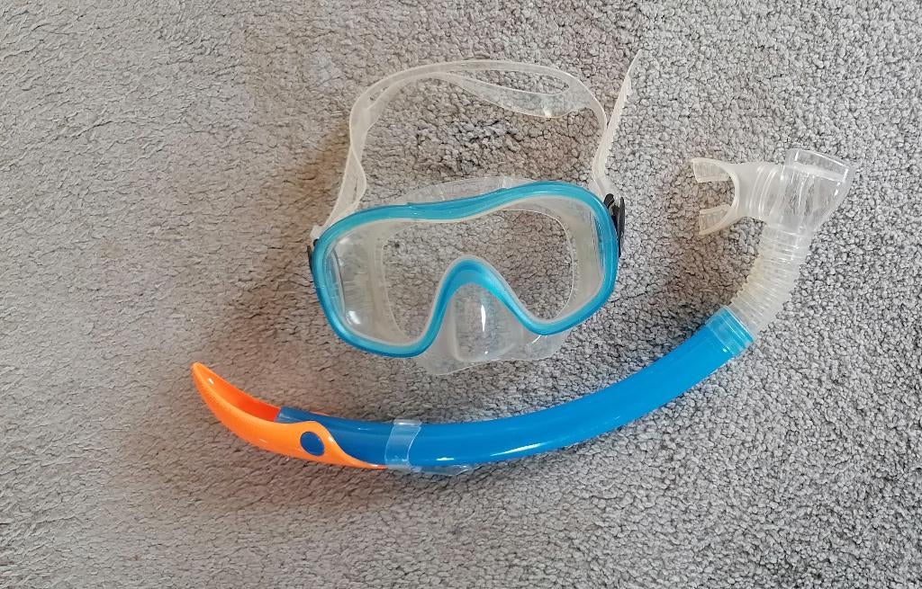 Masque + tuba, Sports nautiques & Bateaux, Plongée, Enlèvement, Utilisé