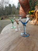 Grand bol à verres sur pied /l barmioli/italie/couleur, Enlèvement ou Envoi