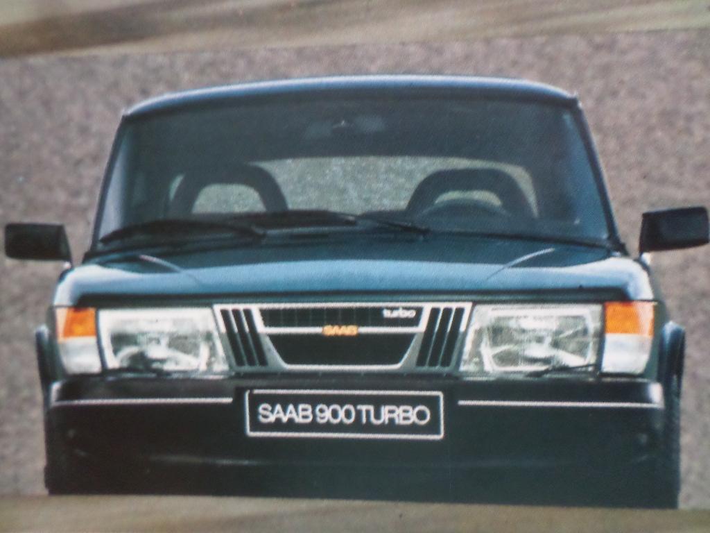 Saab 900 Turbo 1979 Brochure, Ophalen of Verzenden