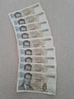 9 x 20 frank biljetten  15.06.1964, Ophalen of Verzenden