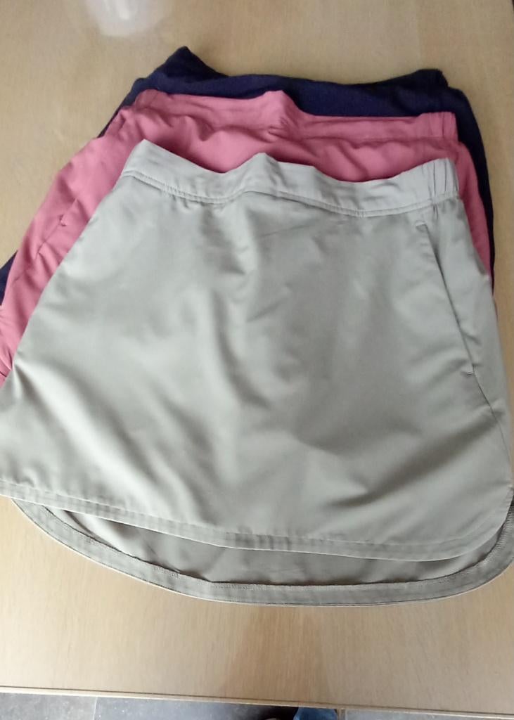 Wandelbroekrokjes, Ophalen, Zo goed als nieuw, Maat 38/40 (M), Blauw