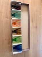 Set van 6 vintage glazen Cascade Rupel-Boom jaren 60-70, Enlèvement, Neuf, Verres et Verres à shot