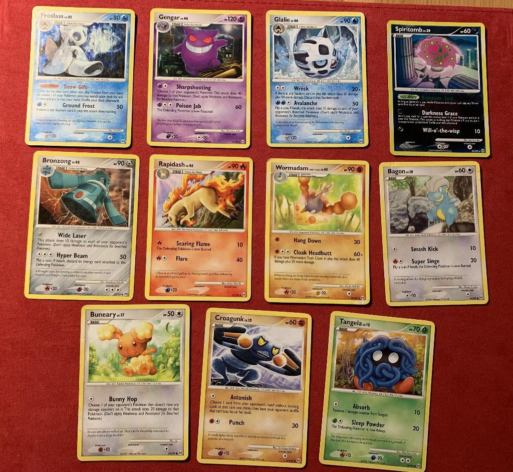 Pokémon-kaarten - Arceus Set (platina), Hobby en Vrije tijd, Verzamelkaartspellen | Pokémon, Gebruikt, Meerdere kaarten, Ophalen of Verzenden