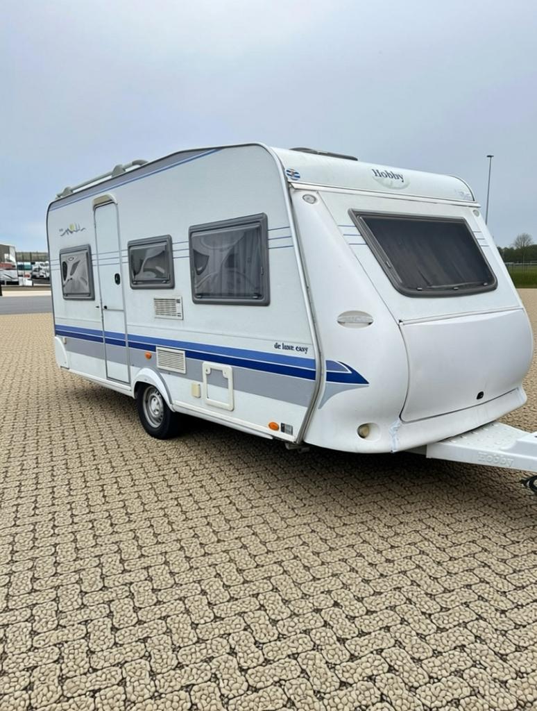 Caravan Hobby 450, meeneemprijsje, Caravanes & Camping, Jusqu'à 4, Entreprise, Hobby, Poêle