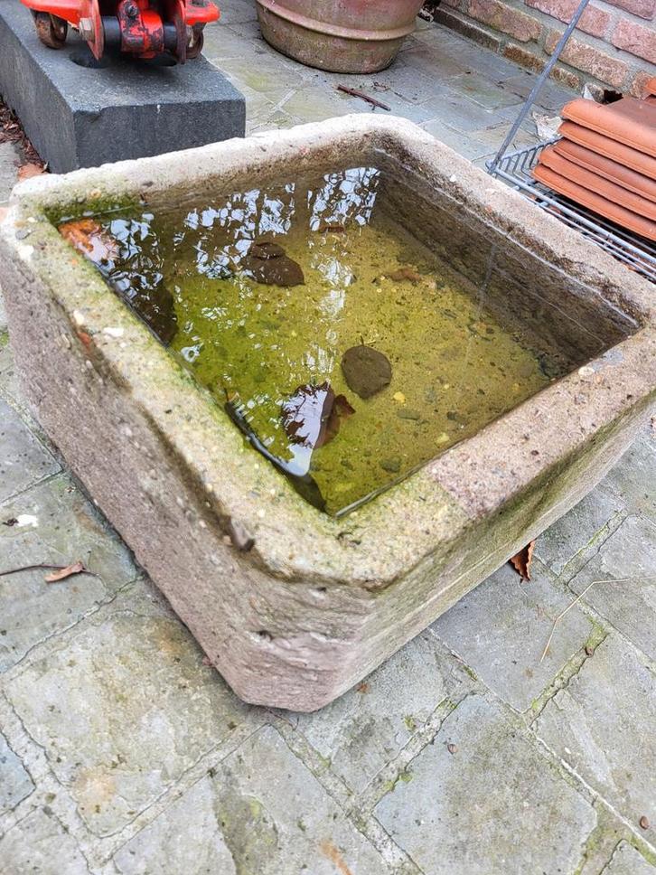 antieke stenen trog, Tuin en Terras, Bloembakken en Plantenbakken, Vierkant, Ophalen