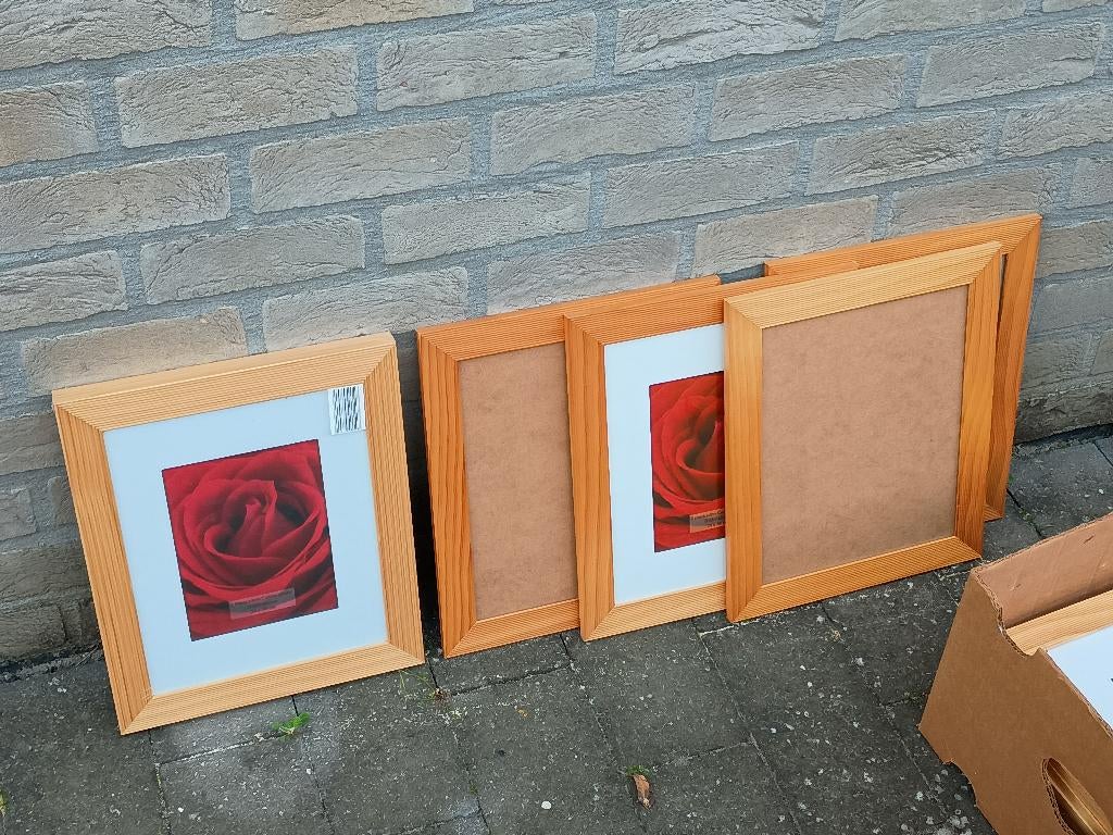 6 fotolijsten / fotokaders, Ophalen, Zo goed als nieuw