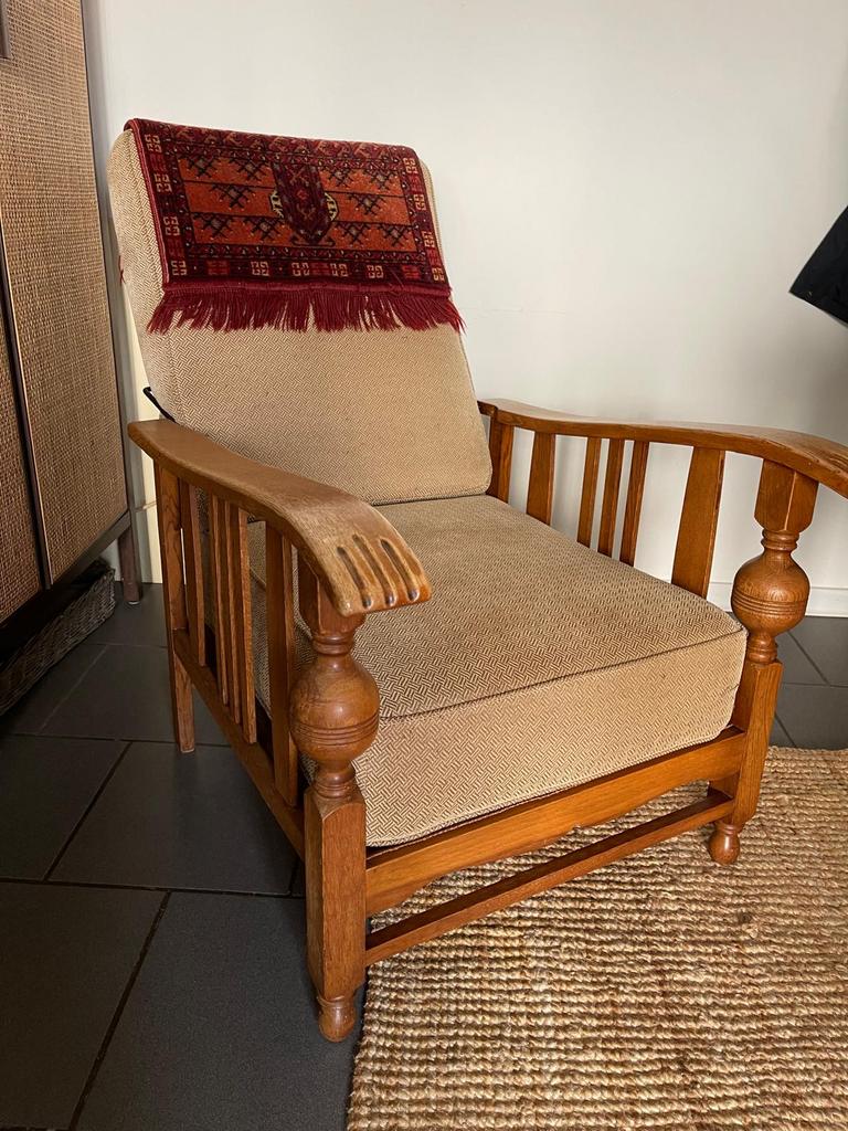 2 vintage rokersstoelen, Ophalen