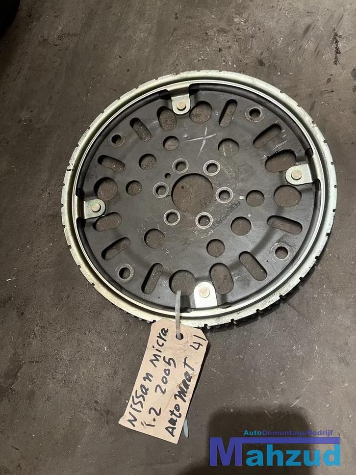 NISSAN MICRA 3 K12 1.2 CR12DE VLIEGWIEL AUTOMAAT balans ring, Auto-onderdelen, Motor en Toebehoren, Nissan, Gebruikt