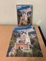 Ravensburger puzzel: Neuschwanstein castle 500 stukjes, Ophalen of Verzenden, 500 t/m 1500 stukjes, Gebruikt, Legpuzzel