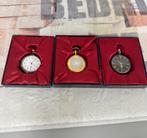 3x Vintage Zakhorloge met Doosjes – pocket watch 3 stuks, Antiek en Kunst, Ophalen of Verzenden