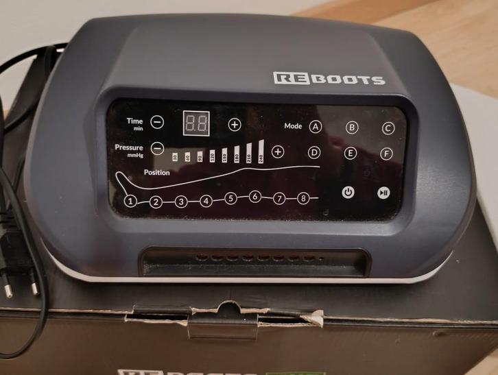 Start het pressotherapie-apparaat opnieuw op, Sport en Fitness, Massageproducten, Zo goed als nieuw, Apparaat, Ophalen