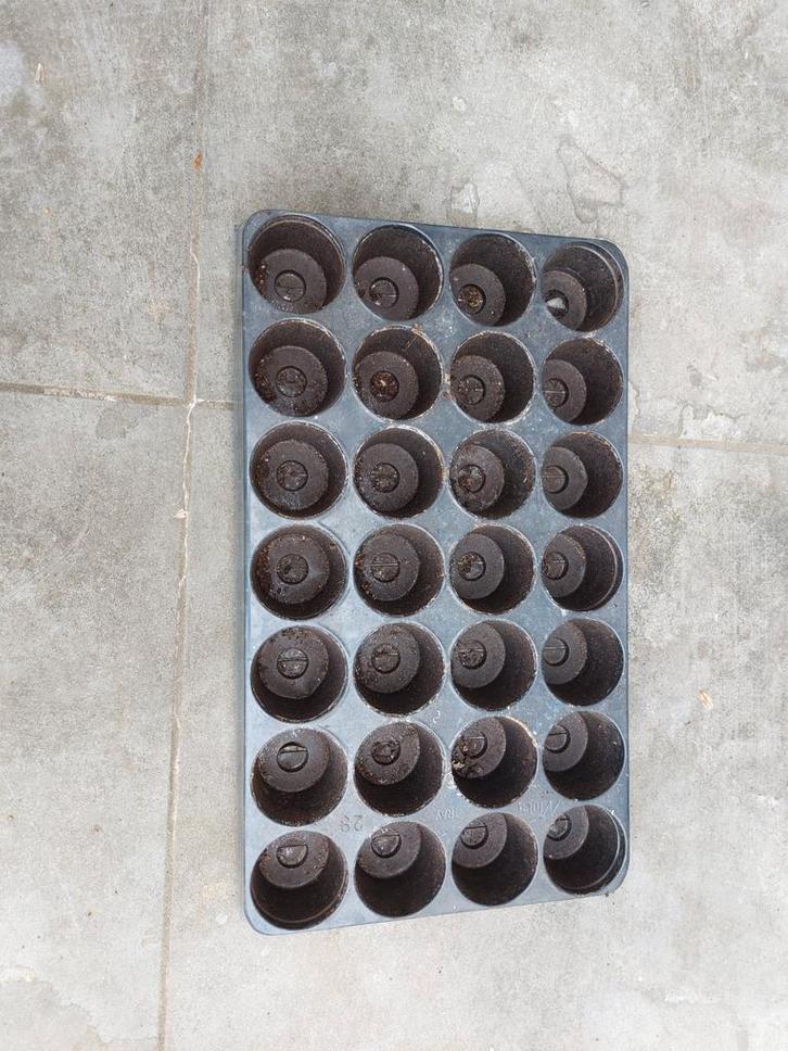 Zaaitrays, Tuin en Terras, Kweekspullen, Gebruikt, Ophalen