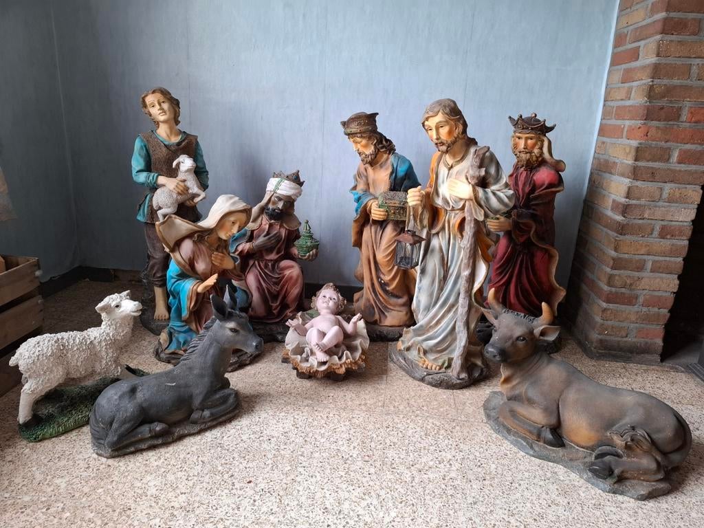 Kerstbeelden voor buiten en binnen, Ophalen, Gebruikt, Religie